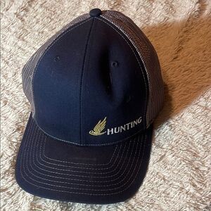 Navy and Gray Hunting Cap